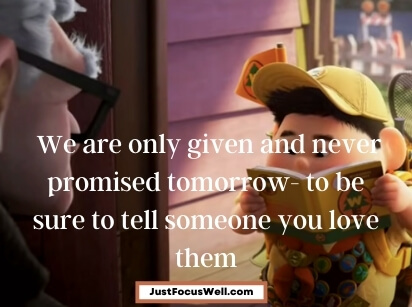 Disney Pixar's Up Movie Quotes