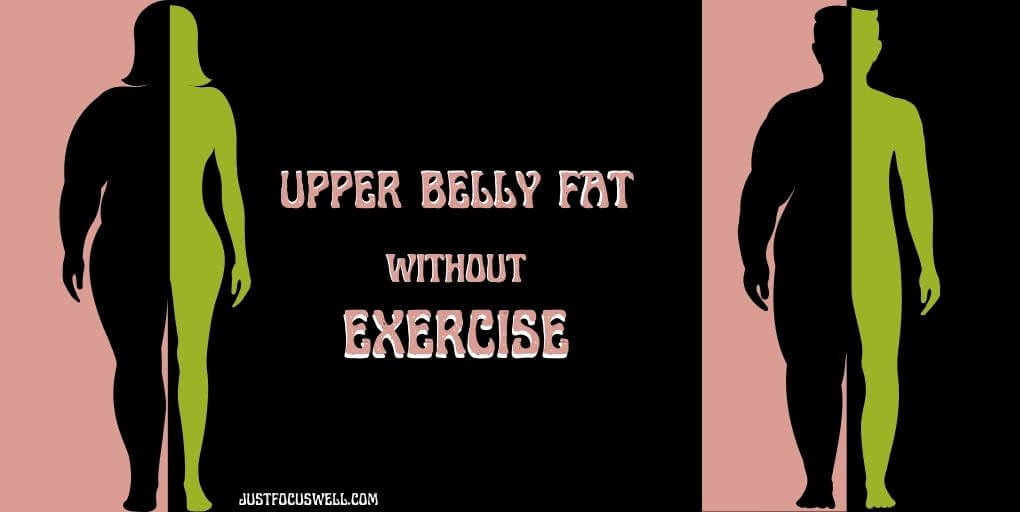 How To Lose Upper Belly Fat Without Exercise?