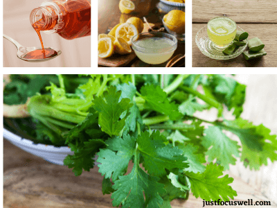 Aleo Vera, Maple Syrup, Cilantro, And Lemon Recipe