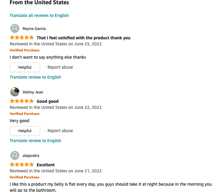 Customer's Reviews About Chupa Grass Tea?