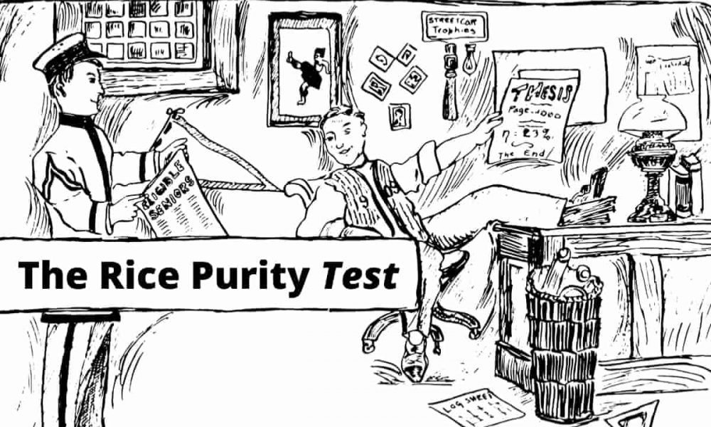 The Rice Purity Test